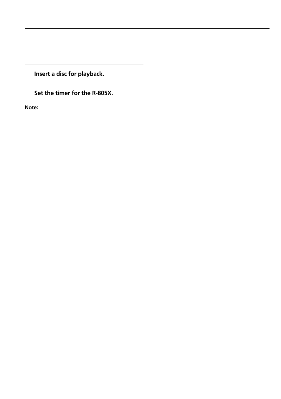 Timer playback | Onkyo CDR-205X User Manual | Page 40 / 52