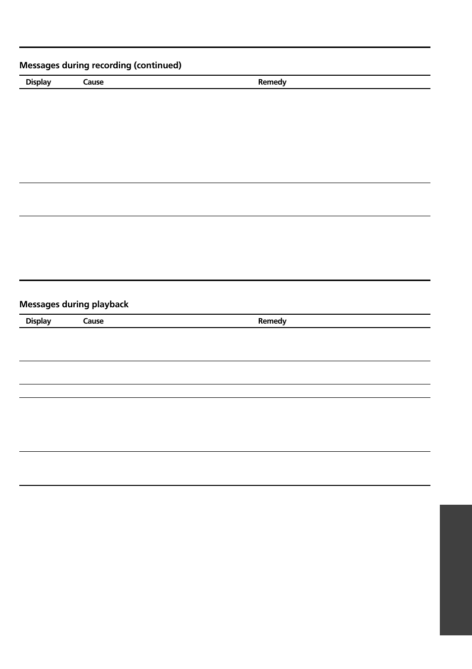 Troubleshooting guide, Other information | Onkyo CDR-205X User Manual | Page 43 / 52