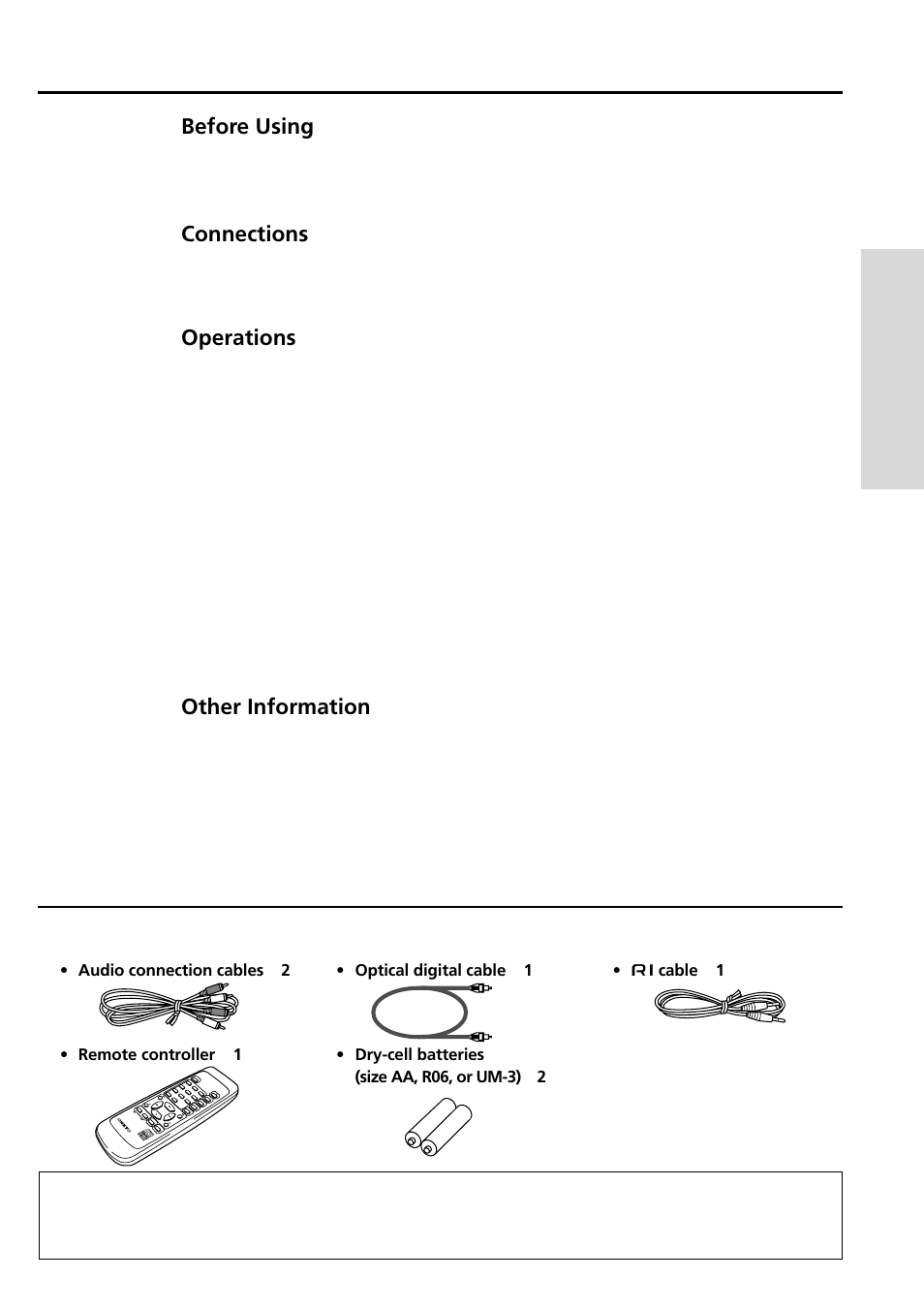 Onkyo CDR-205X User Manual | Page 7 / 52