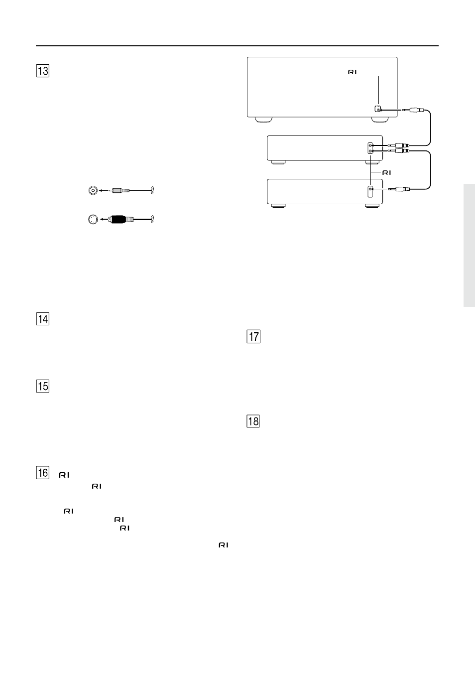 Rear panel facilities | Onkyo TX-DS989 User Manual | Page 15 / 76