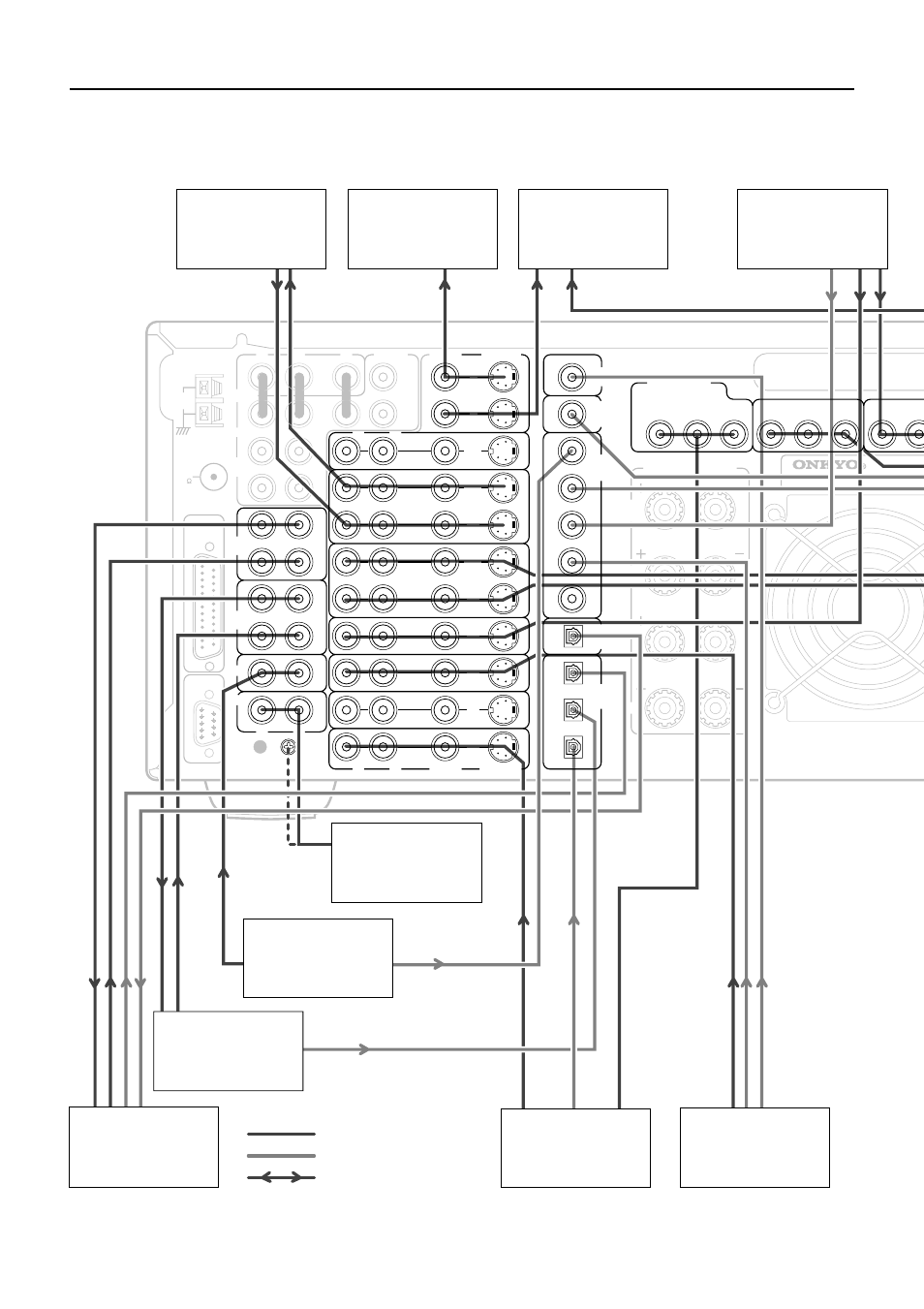 Example of how to connect your equipment | Onkyo TX-DS989 User Manual | Page 16 / 76