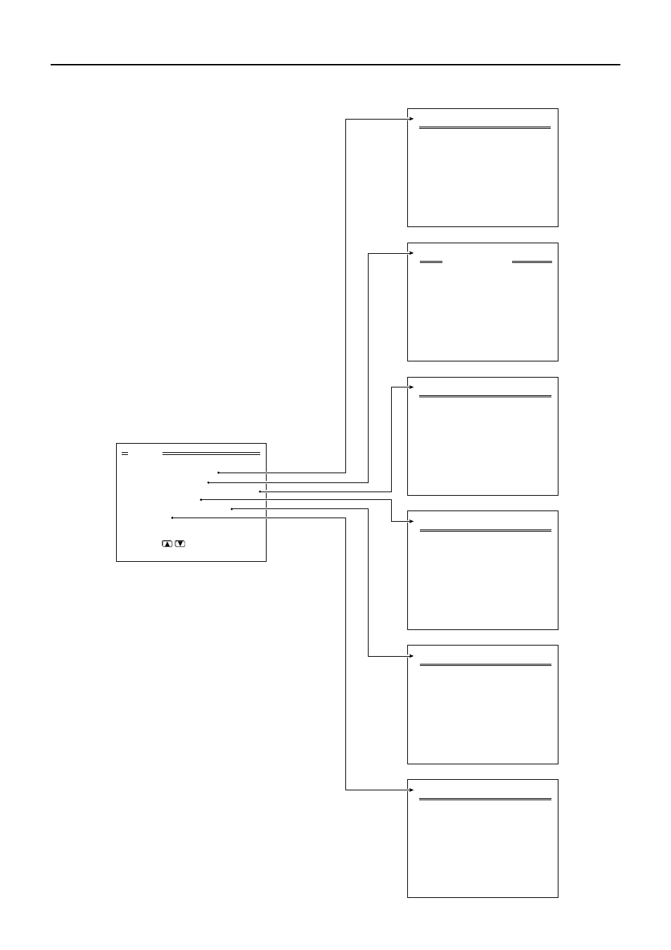 The on-screen display (osd) menu | Onkyo TX-DS989 User Manual | Page 28 / 76