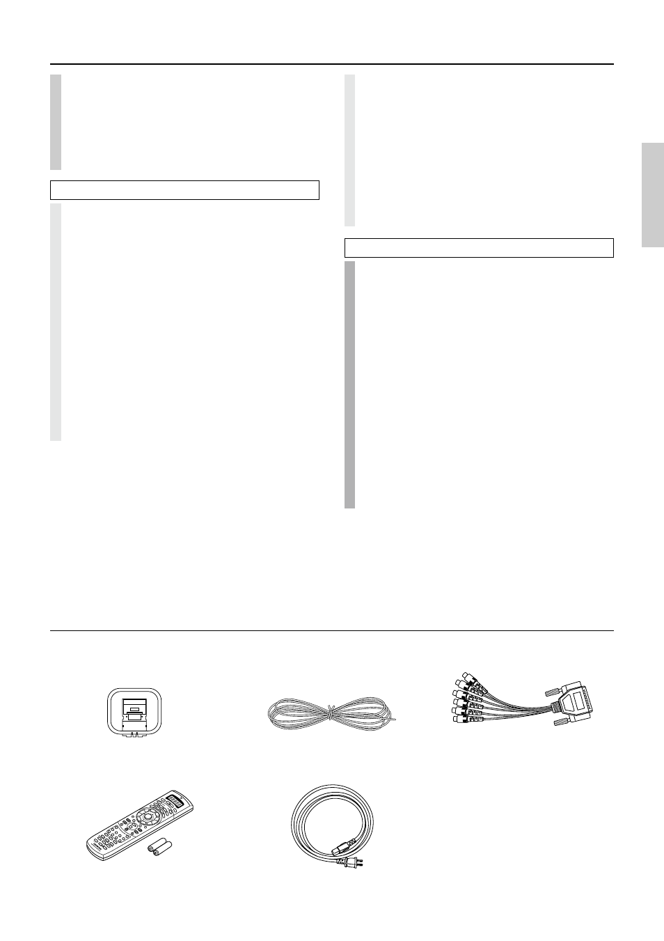 Supplied accessories, 5contents | Onkyo TX-DS989 User Manual | Page 5 / 76