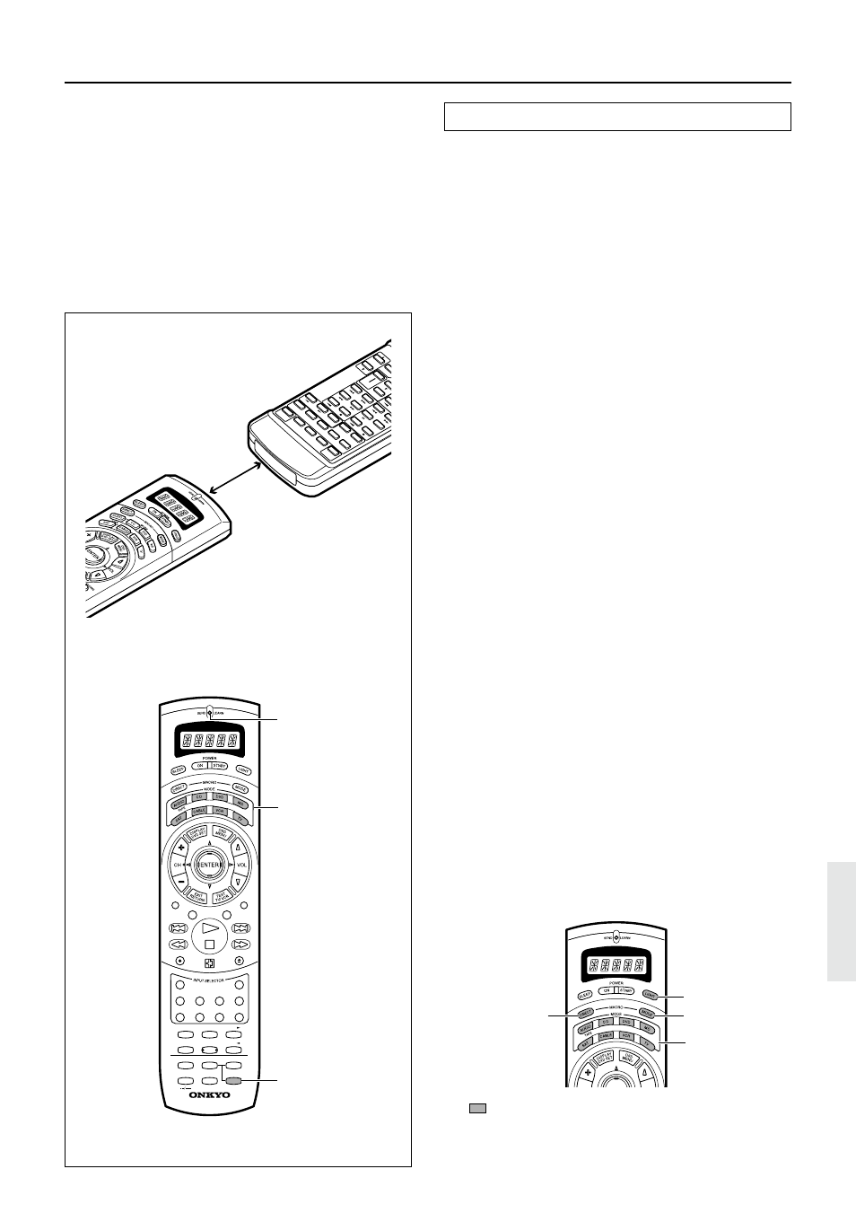Programming procedure, Buttons that cannot be programmed | Onkyo TX-DS989 User Manual | Page 61 / 76
