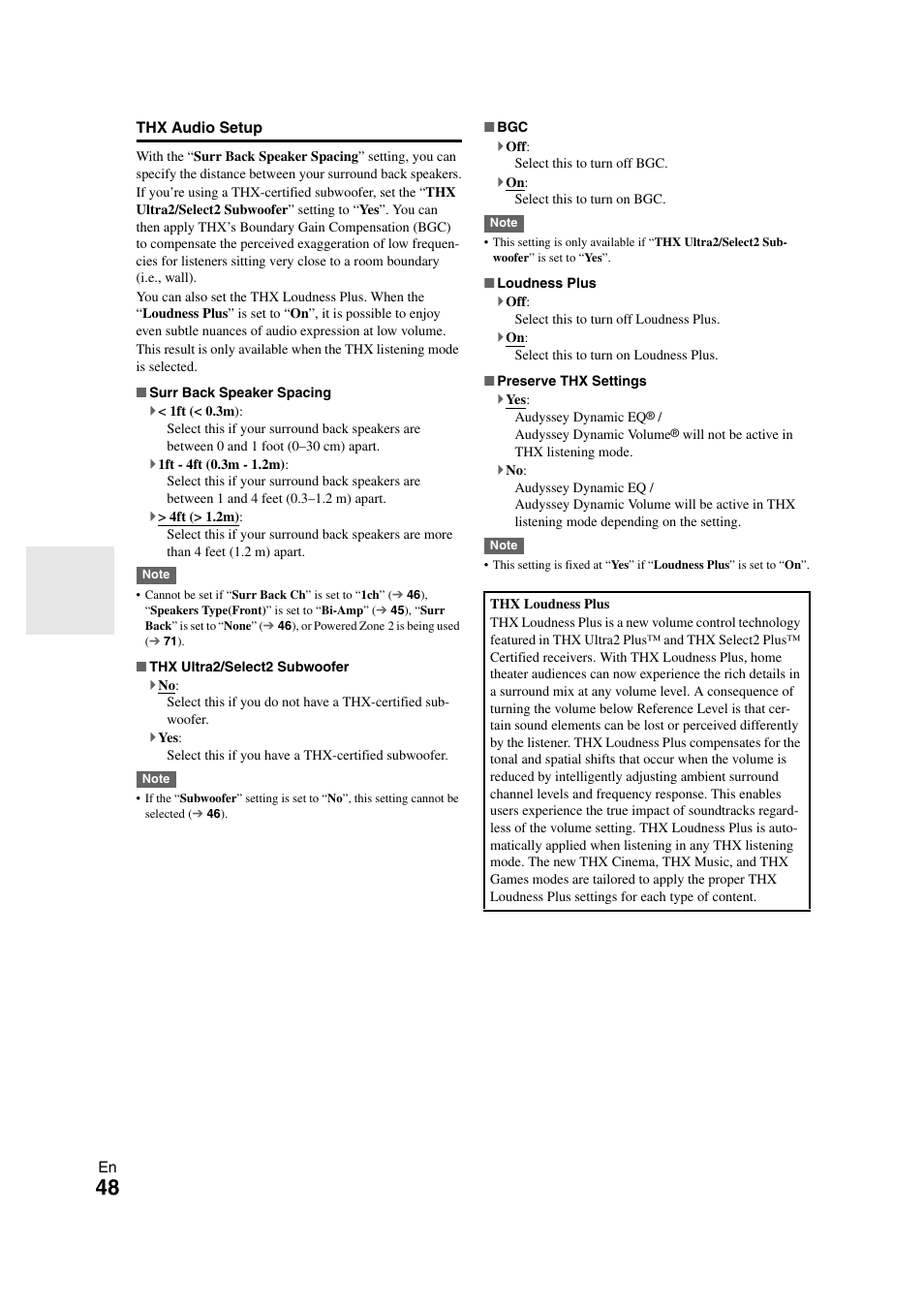 Onkyo TX-NR808 User Manual | Page 48 / 100