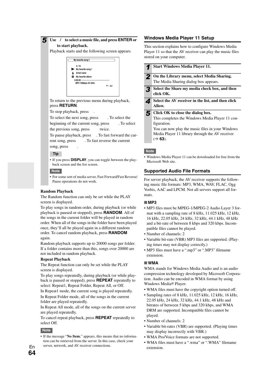 Onkyo TX-NR808 User Manual | Page 64 / 100