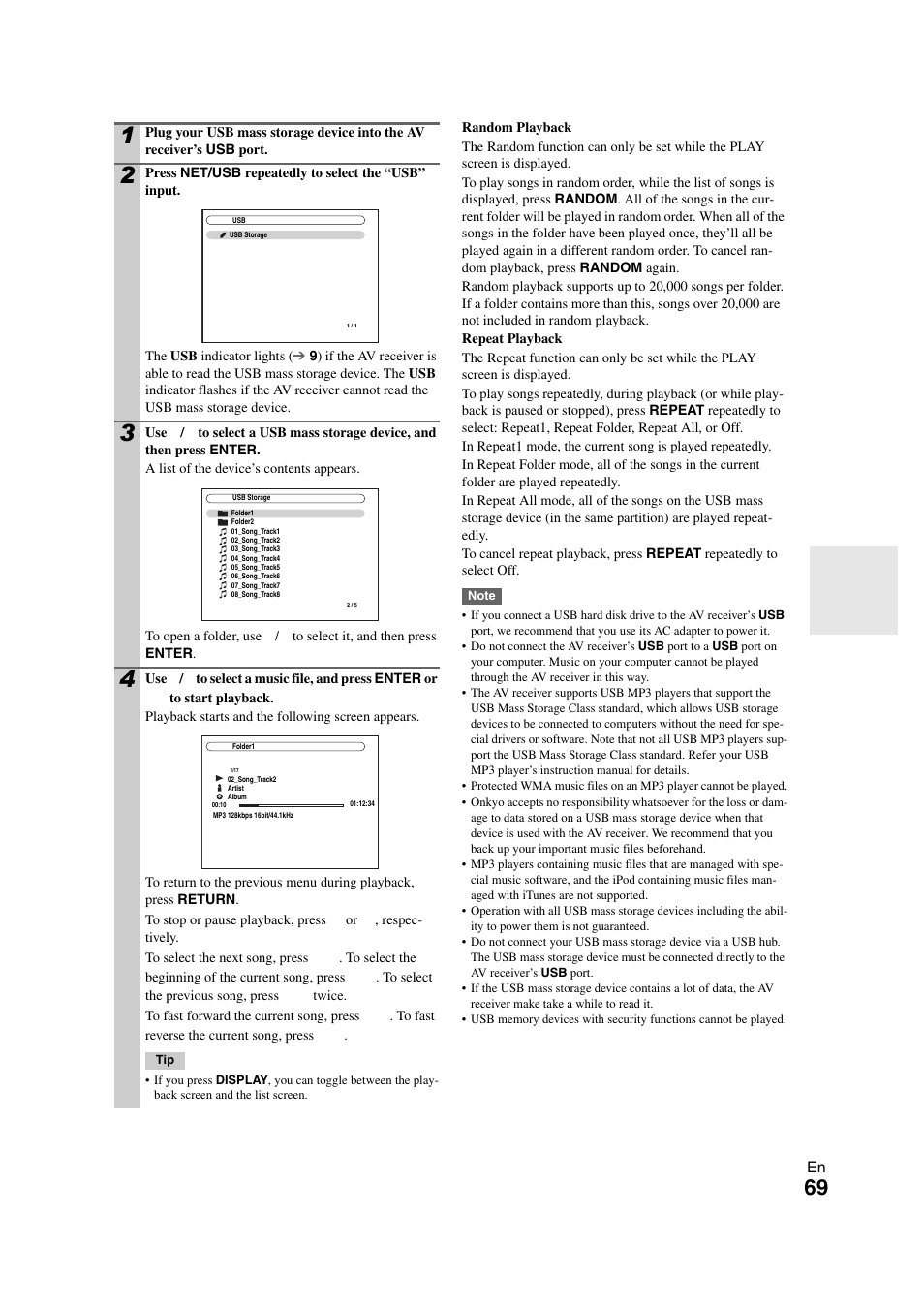 Onkyo TX-NR808 User Manual | Page 69 / 100