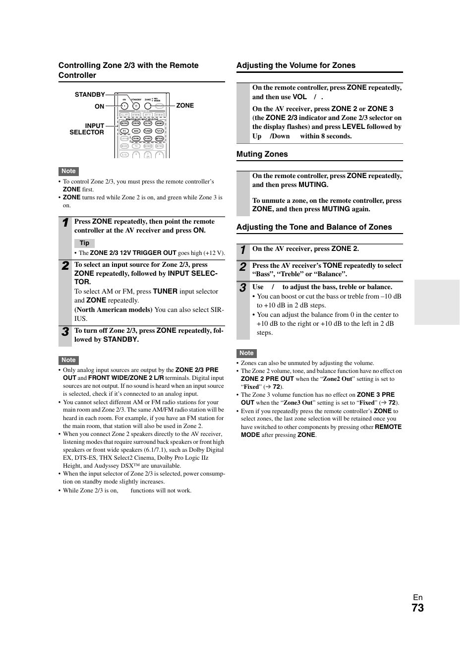 Onkyo TX-NR808 User Manual | Page 73 / 100