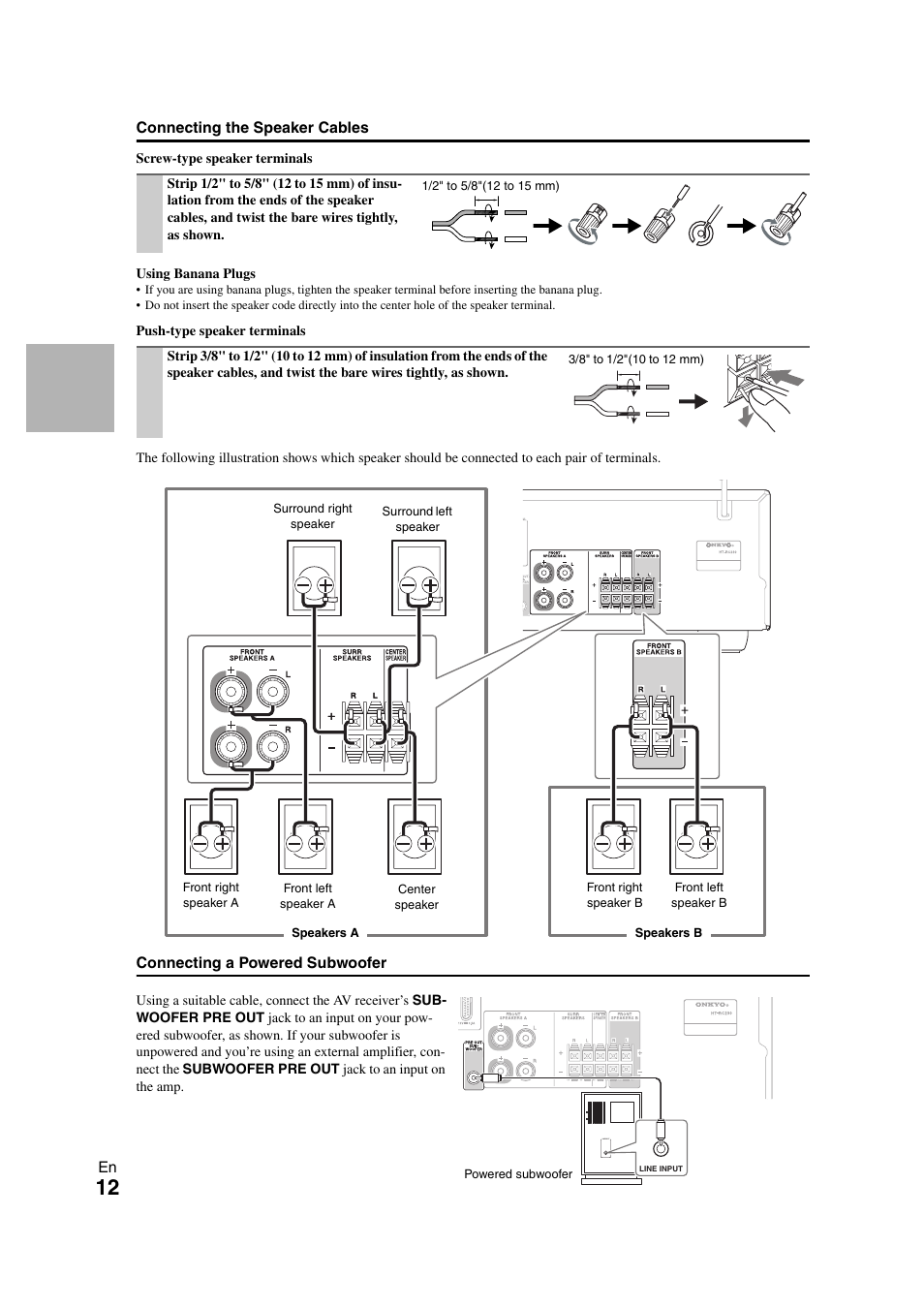 Onkyo 29400468 User Manual | Page 12 / 52
