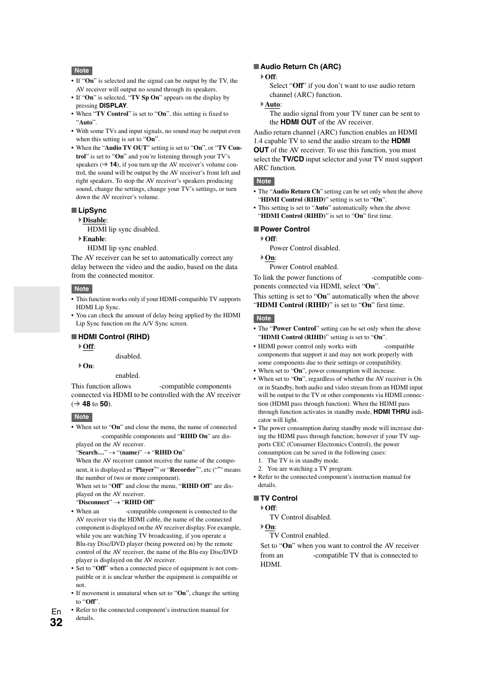 Cator, 32 ) to | Onkyo 29400468 User Manual | Page 32 / 52