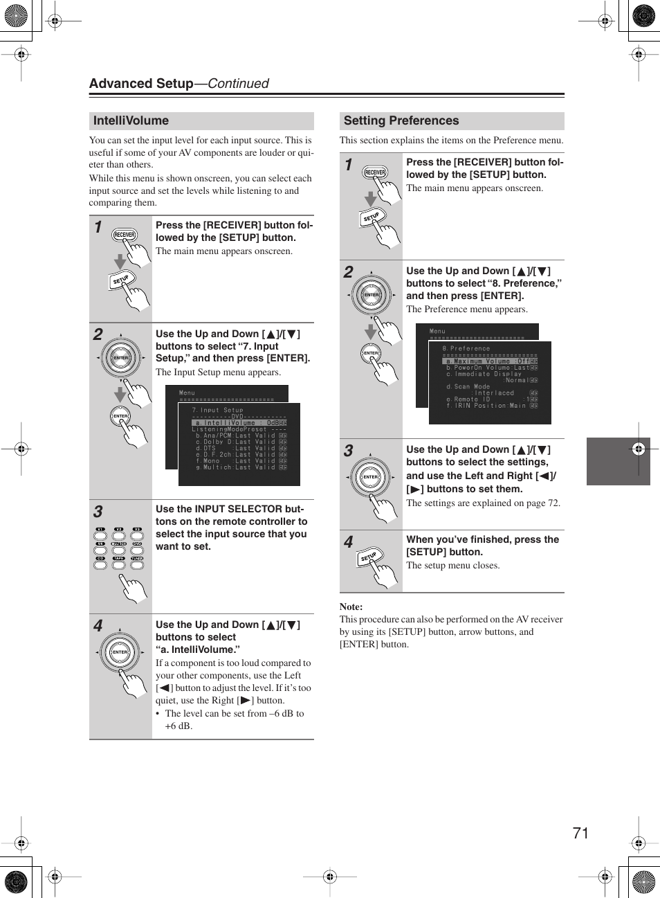 Onkyo TX-SR603X User Manual | Page 71 / 88