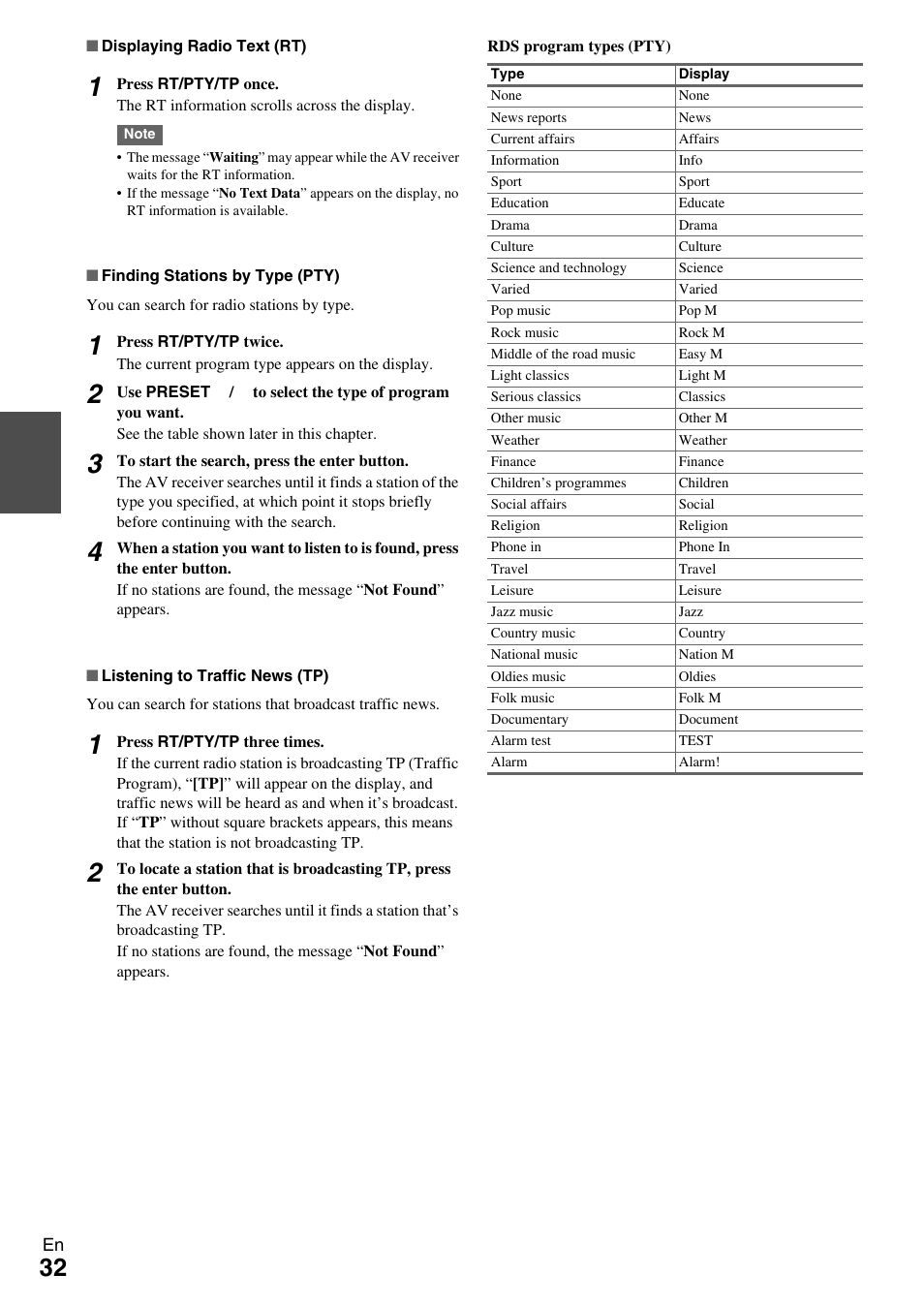 Onkyo AV RECEIVER TX-NR5009 User Manual | Page 32 / 108