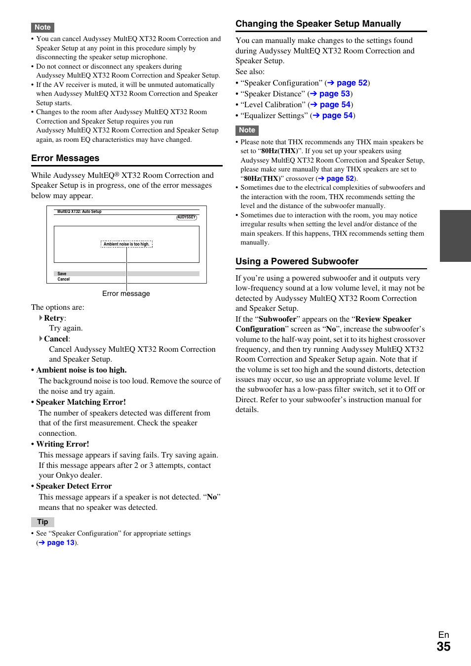 Onkyo AV RECEIVER TX-NR5009 User Manual | Page 35 / 108