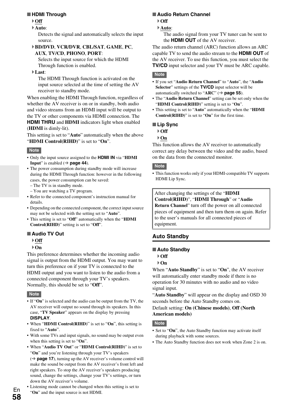R (58 | Onkyo HT-RC370 User Manual | Page 58 / 92