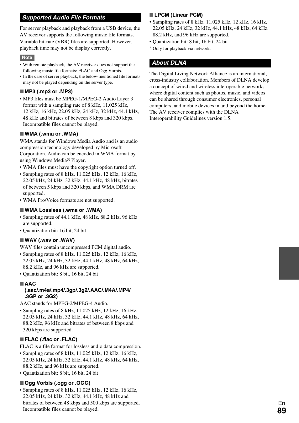 Onkyo HT-RC370 User Manual | Page 89 / 92