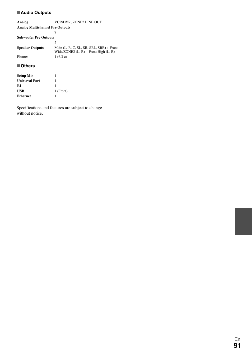 Onkyo HT-RC370 User Manual | Page 91 / 92
