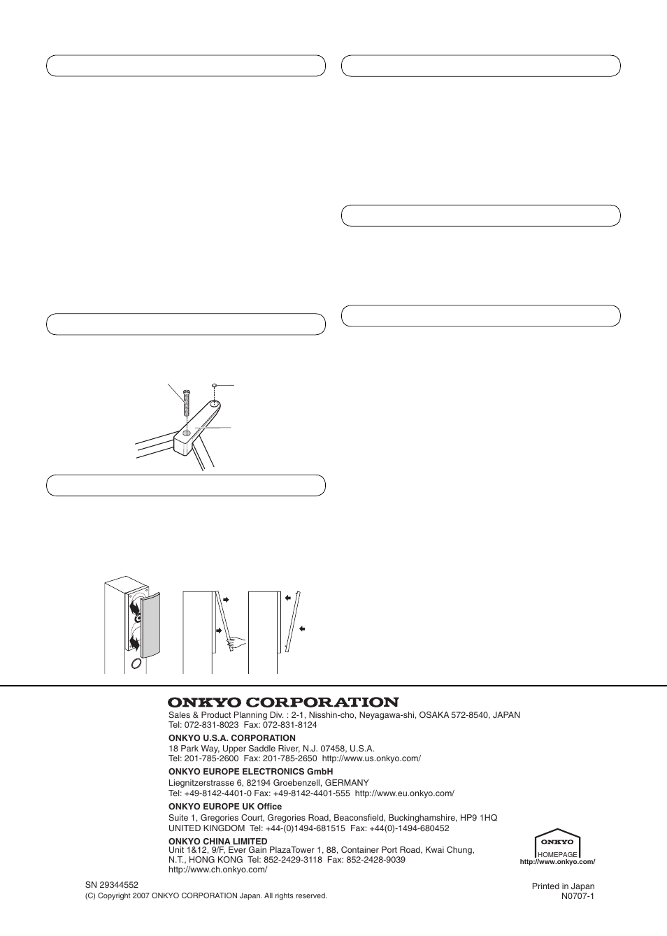 Onkyo SKF-4700 User Manual | Page 4 / 4