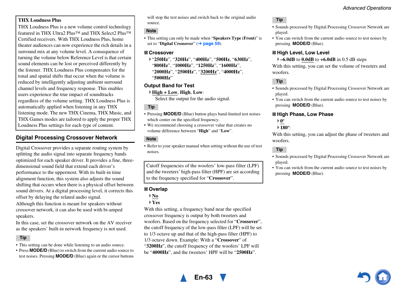 Network, Continue with, En-63 | Onkyo AV Receiver TX-NR818 User Manual | Page 63 / 156