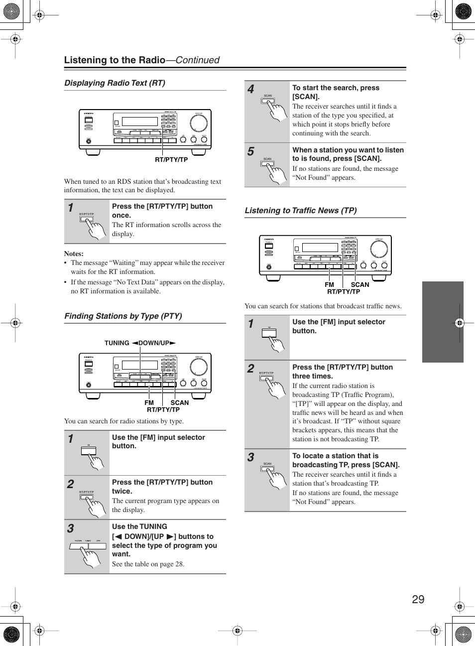 Onkyo TX-8222 User Manual | Page 29 / 36