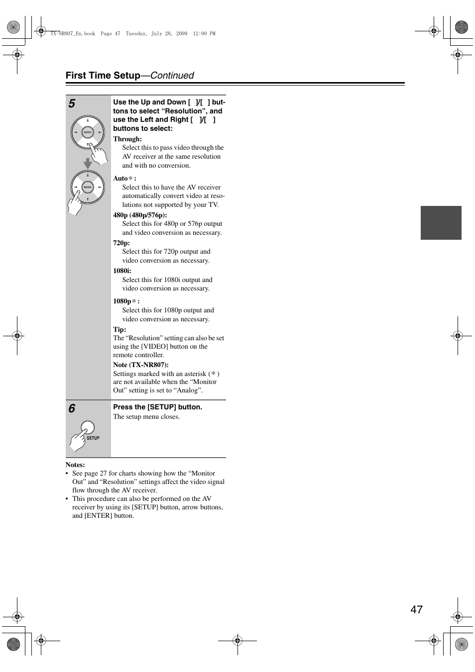 Onkyo HT-RC180 User Manual | Page 47 / 148