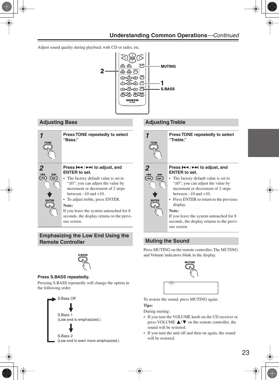 Onkyo CR-B8 User Manual | Page 23 / 56