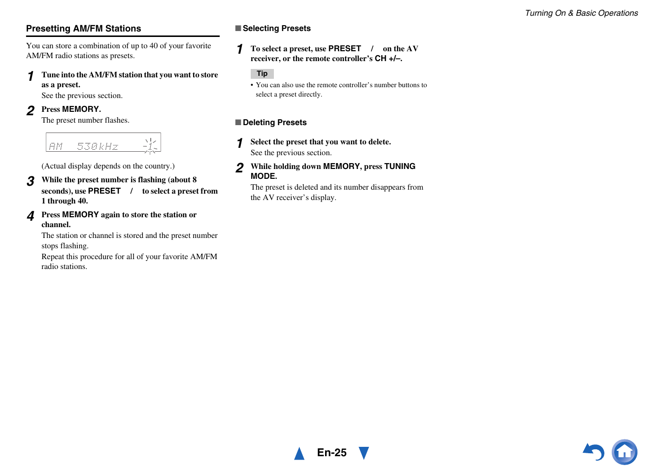 Onkyo HT-RC430 User Manual | Page 25 / 64