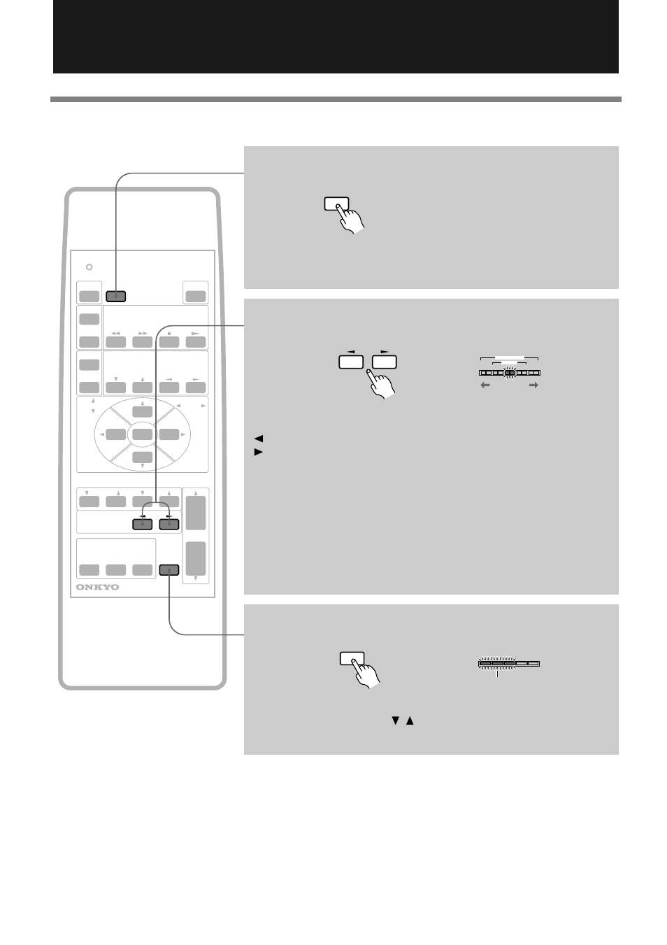 Operating the phc-5 system (continued), Other functions, Turning off the light on the display | Adjusting the balance, Muting the sound, The level meter flashes during mute | Onkyo PHC-5 User Manual | Page 14 / 20