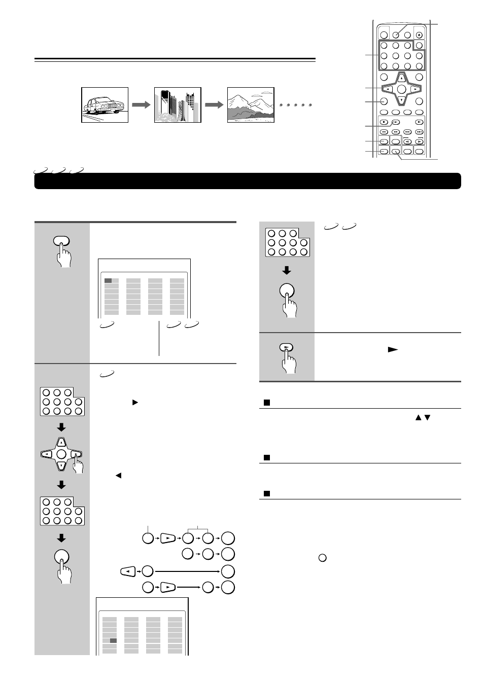 Playing in a favorite order, The following display appears, Press clear | Onkyo DV-S535 User Manual | Page 20 / 44