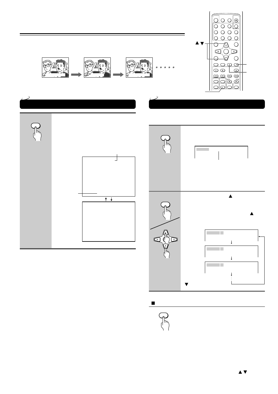 Selecting a subtitle language, Turning subtitles on/off, Press subtitle during playback | Press subtitle on/off during playback, Cycles backwards, Press clear | Onkyo DV-S535 User Manual | Page 24 / 44
