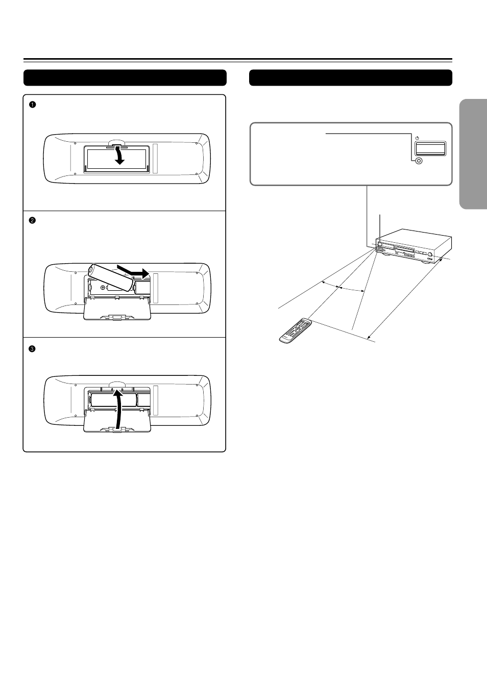 Preparing the remote controller | Onkyo DV-S535 User Manual | Page 7 / 44