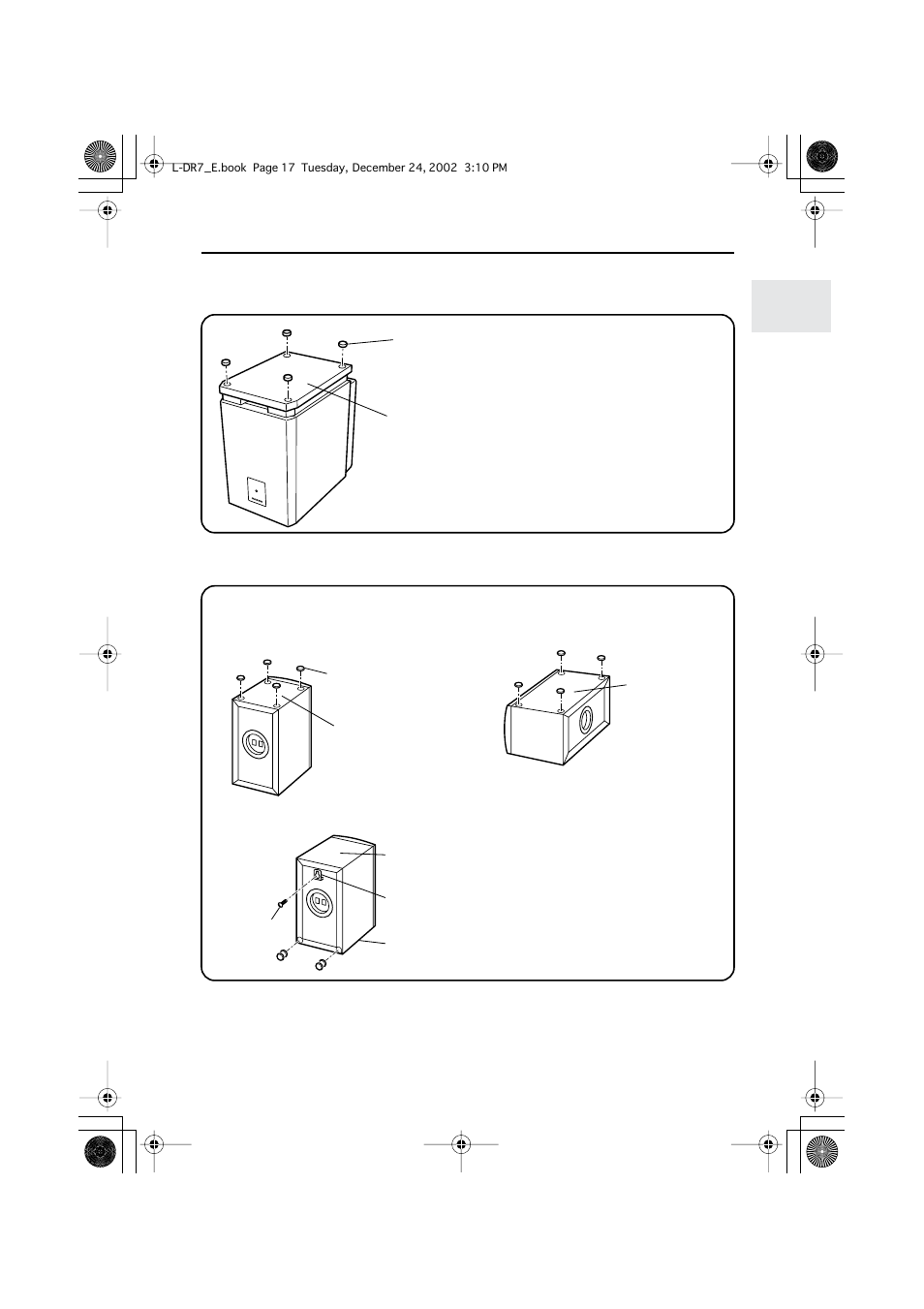 Supplied accessories | Onkyo L-DR7 User Manual | Page 17 / 128