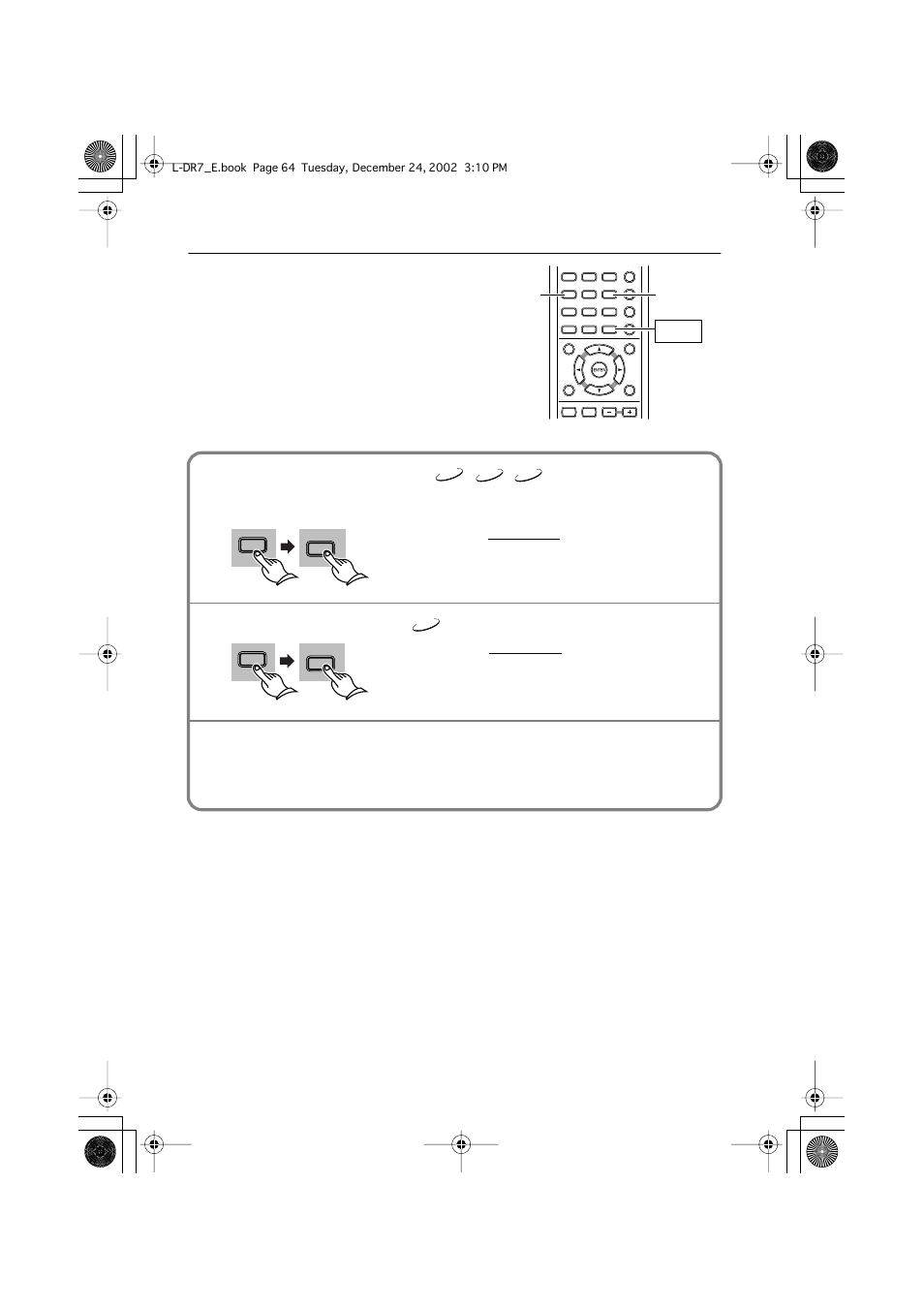 Selecting the voice-over/subtitle language, Selecting the voice-over/subti, Tle language | Changing the voice-over language, Changing the subtitle language, Turning off the subtitle, Subtitle audio shift | Onkyo L-DR7 User Manual | Page 64 / 128