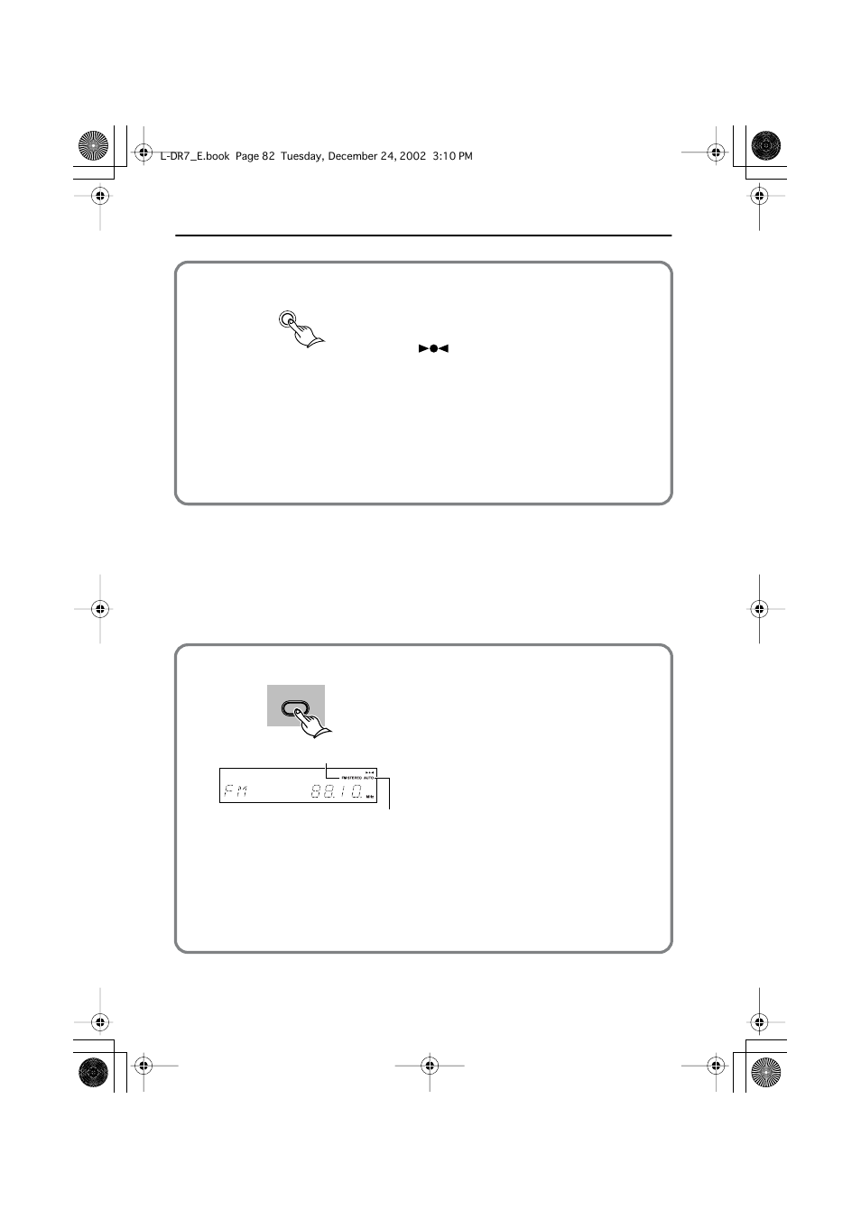 Using rds (european models only), Switching between auto and mono mode, Using rds (european models | Only), Switching between auto and, Mono mode, Listening to the radio | Onkyo L-DR7 User Manual | Page 82 / 128