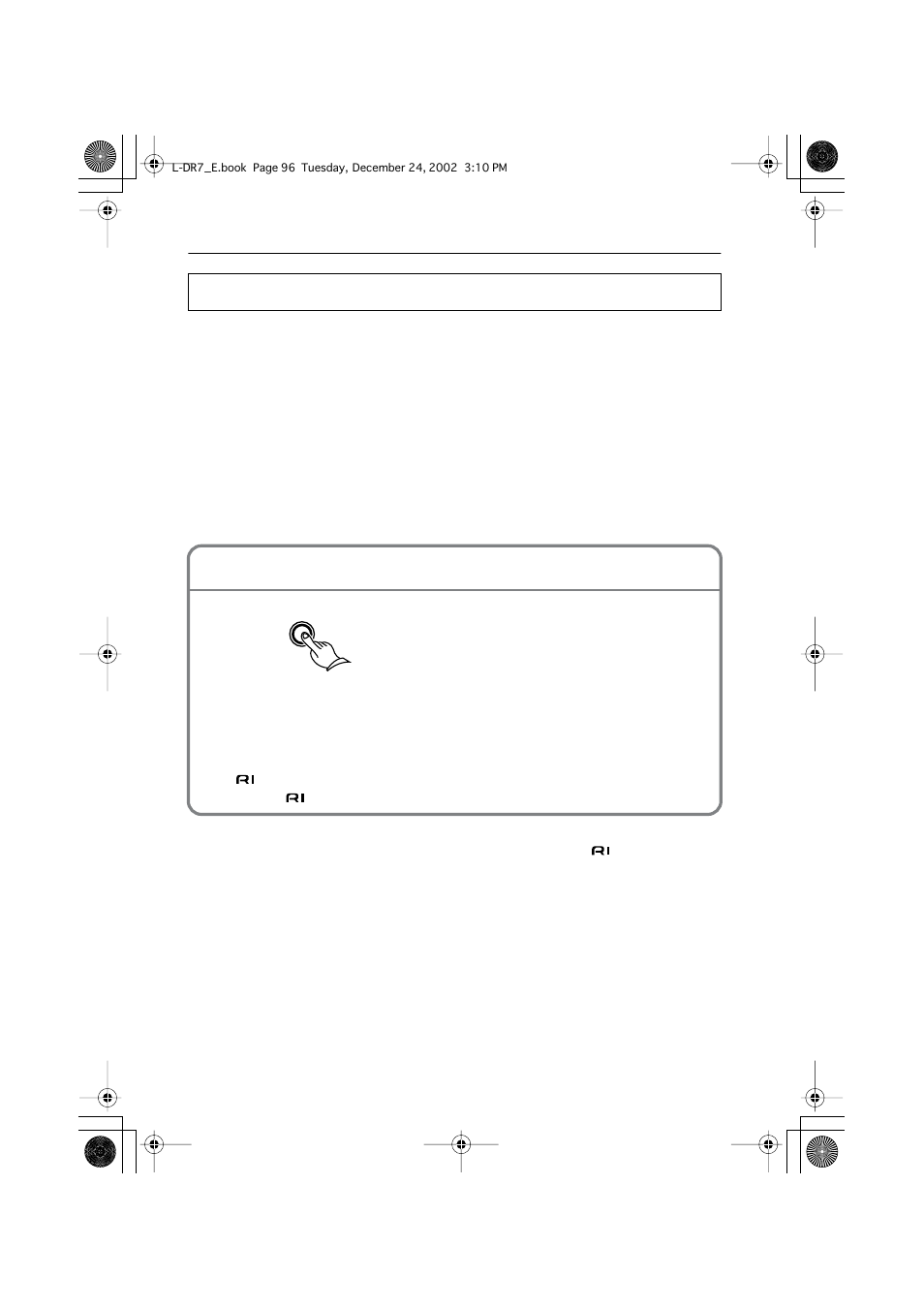Recording | Onkyo L-DR7 User Manual | Page 96 / 128