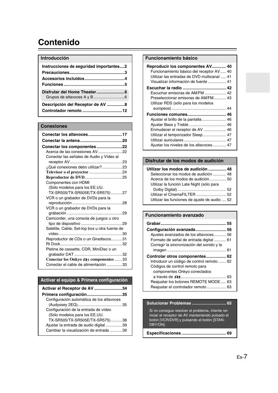 Onkyo TX-SR505E User Manual | Page 75 / 140