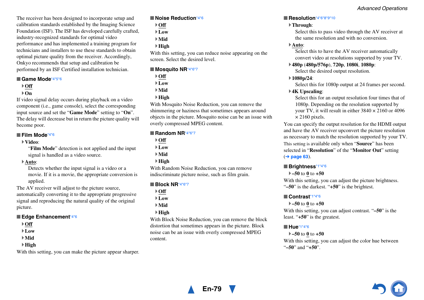 En-79 | Onkyo AV Receiver TX-NR5010 User Manual | Page 79 / 168