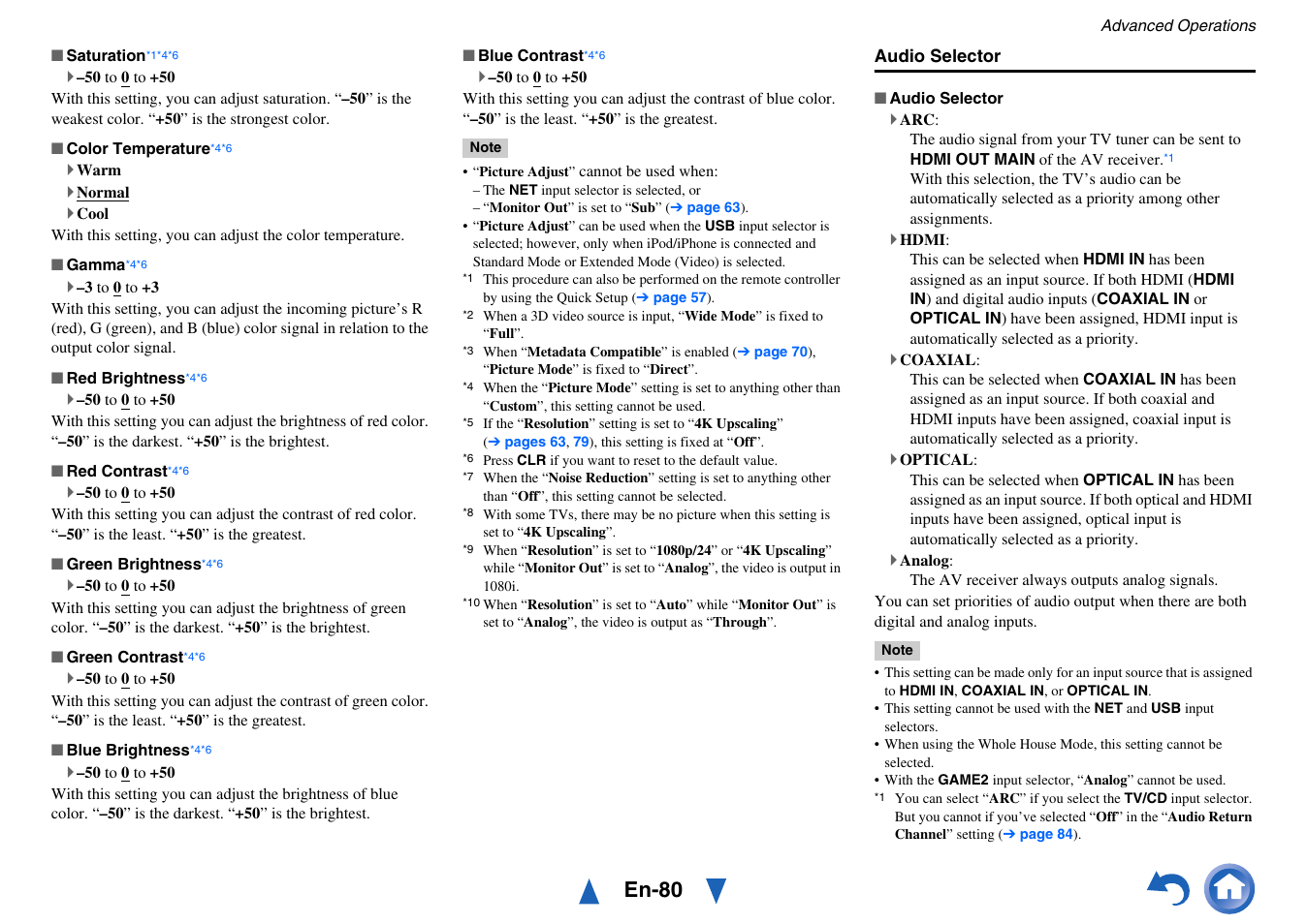 Mosquito nr, Om nr, En-80 | Onkyo AV Receiver TX-NR5010 User Manual | Page 80 / 168