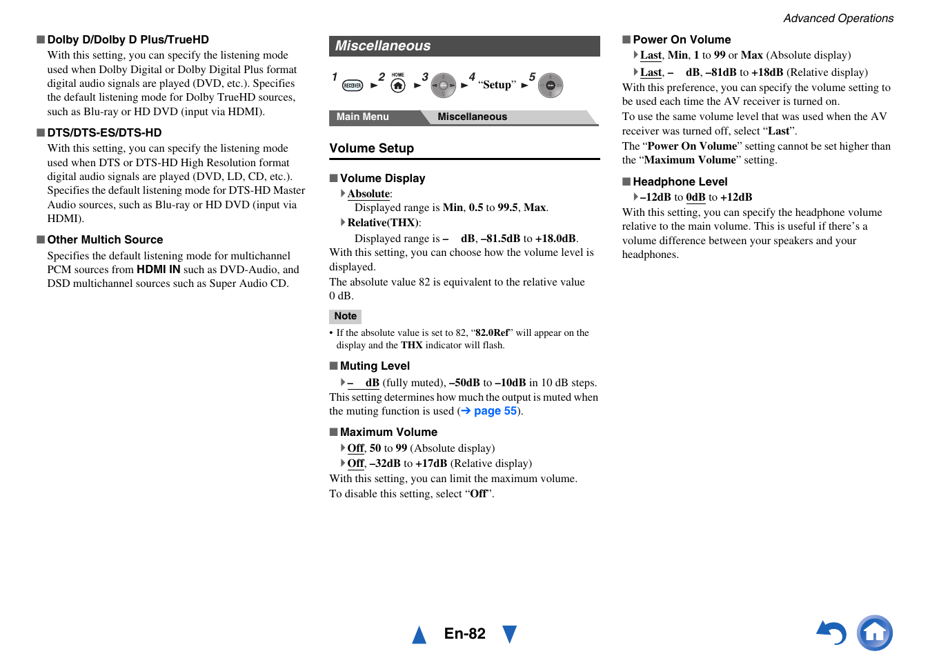 Miscellaneous, En-82 | Onkyo AV Receiver TX-NR5010 User Manual | Page 82 / 168