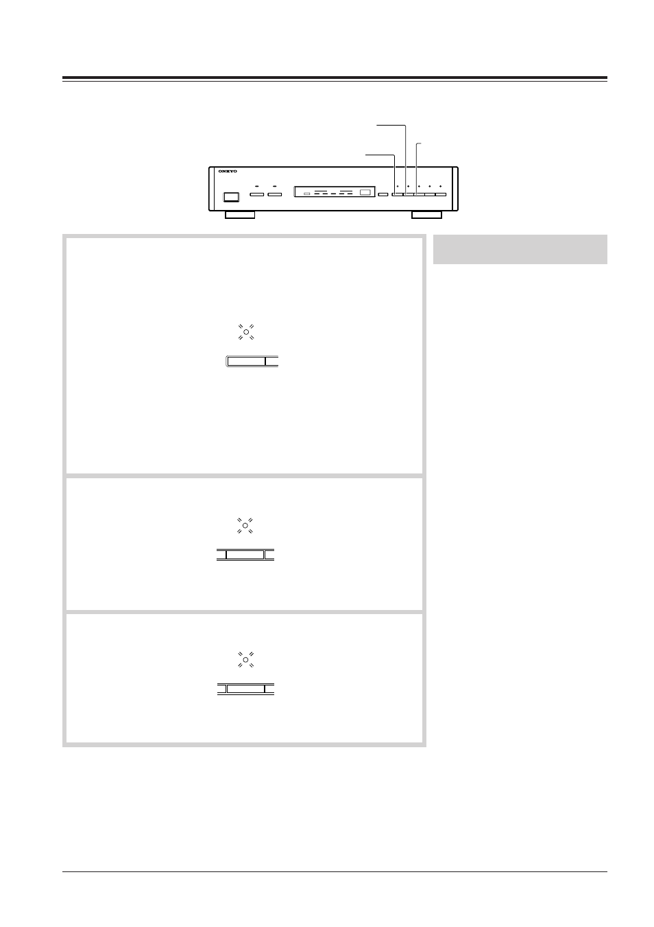 Operation, Midnight teater cinema re-eq lfe level | Onkyo ED-901 User Manual | Page 12 / 16