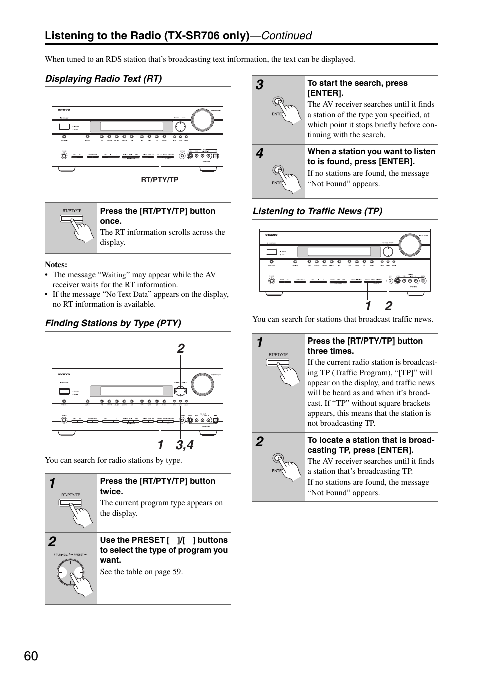 Onkyo TX-SA706 User Manual | Page 60 / 120