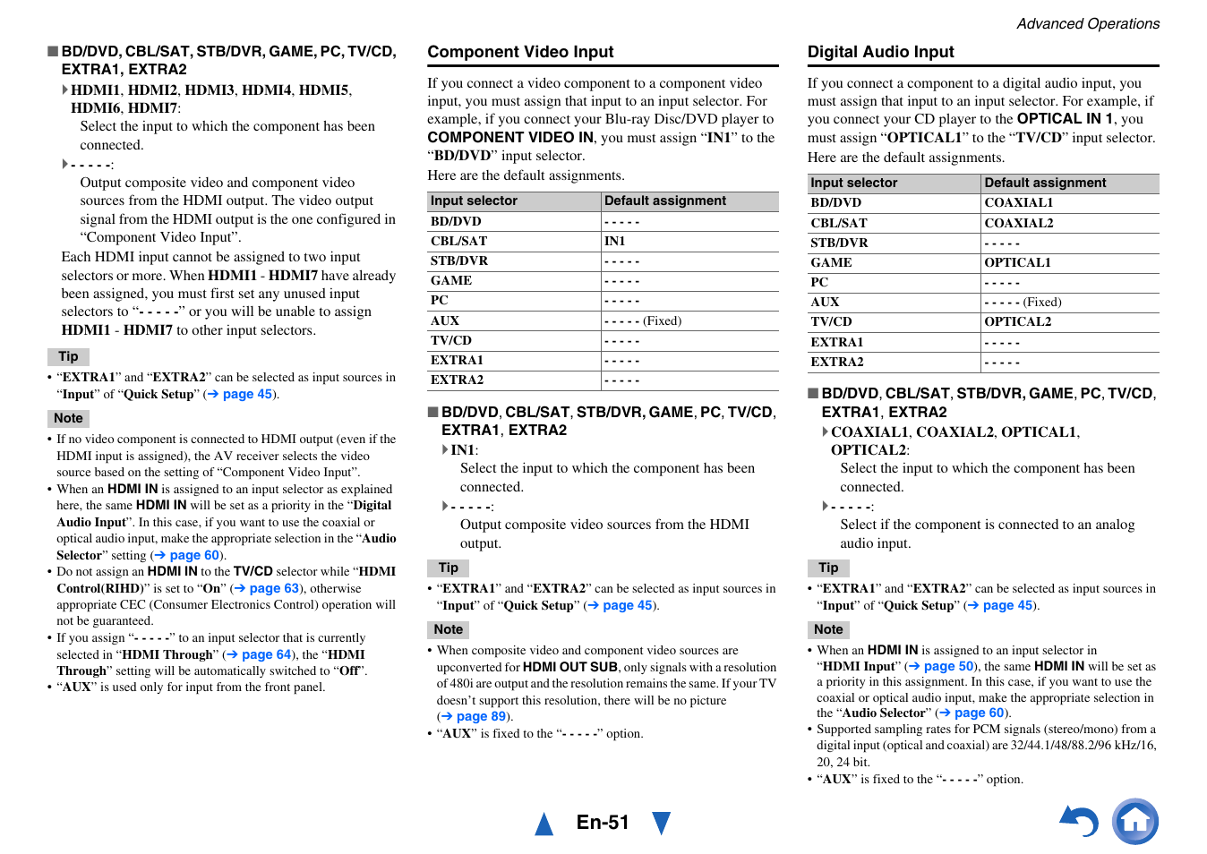 En-51 | Onkyo AV RECEIVER HT-RC470 User Manual | Page 51 / 144