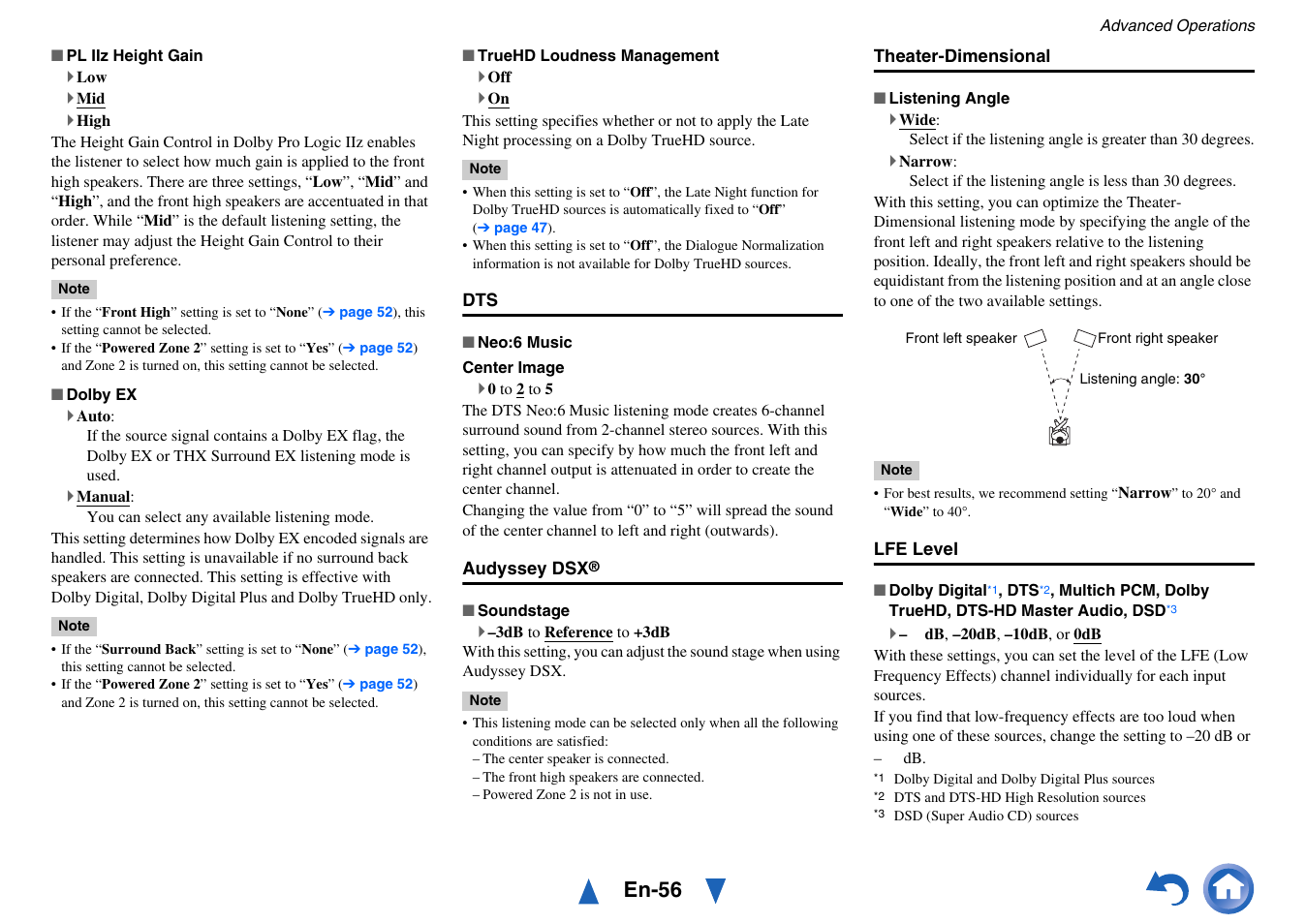En-56 | Onkyo AV RECEIVER HT-RC470 User Manual | Page 56 / 144