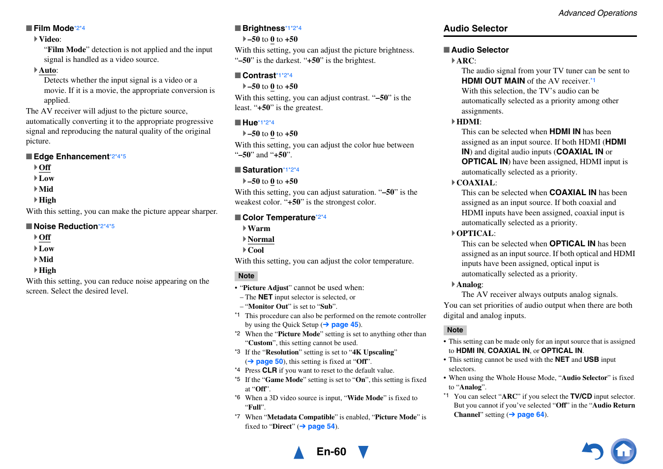 En-60 | Onkyo AV RECEIVER HT-RC470 User Manual | Page 60 / 144