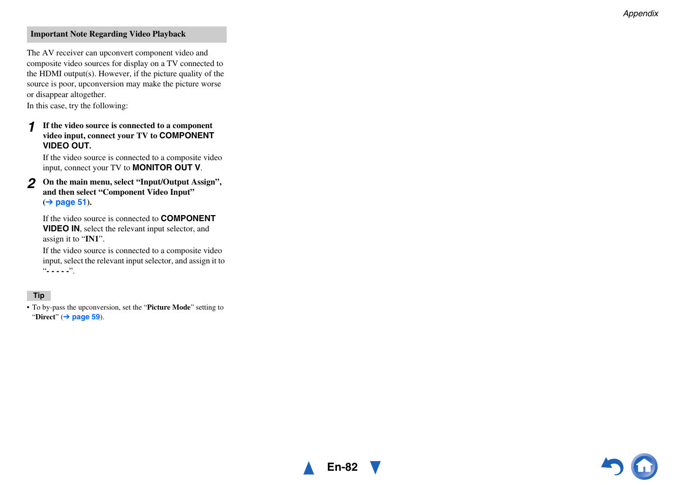 Onkyo AV RECEIVER HT-RC470 User Manual | Page 82 / 144