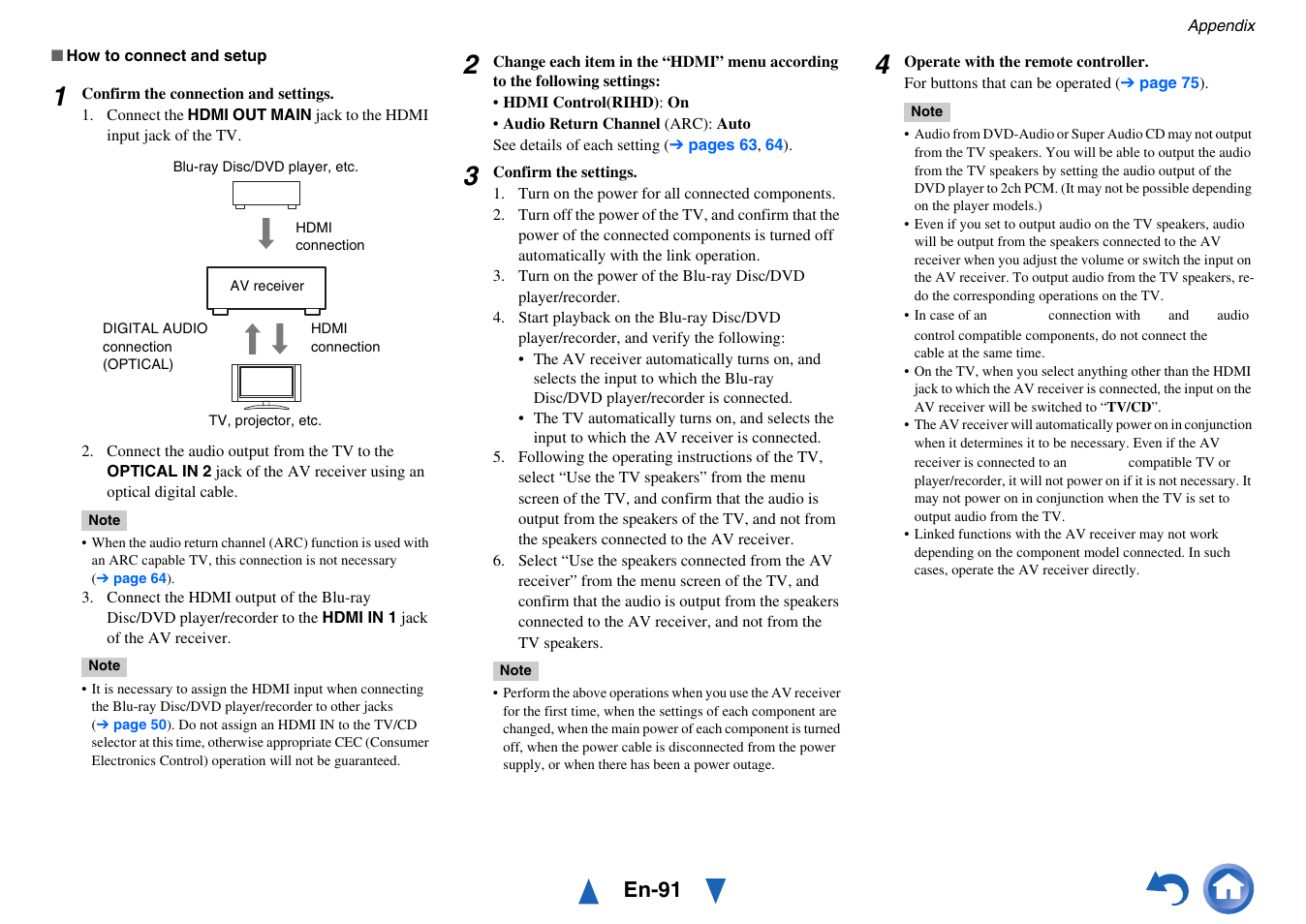 En-91 | Onkyo AV RECEIVER HT-RC470 User Manual | Page 91 / 144