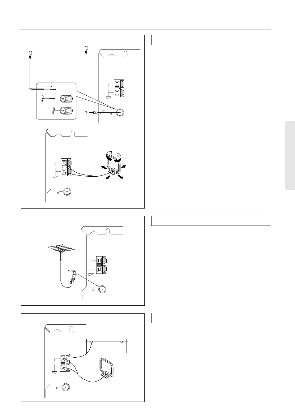 Making antenna connections | Onkyo TX-DS575x User Manual | Page 13 / 44