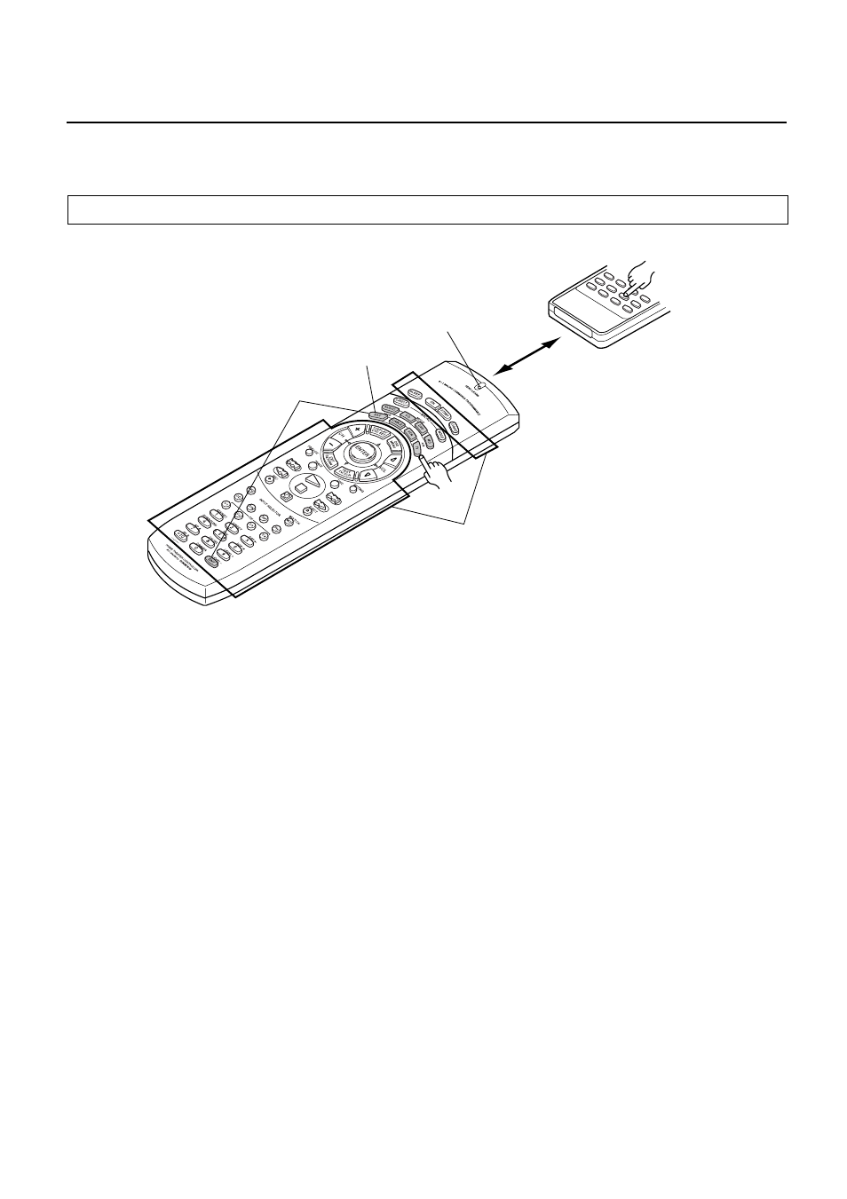 Programming the remote controller codes of other d, Programming the remote controller, Codes of other devices into the rc-392m | Onkyo TX-DS575x User Manual | Page 34 / 44