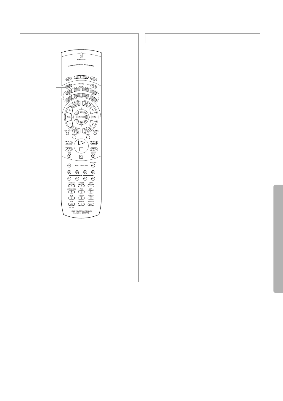 Using a macro function | Onkyo TX-DS575x User Manual | Page 37 / 44