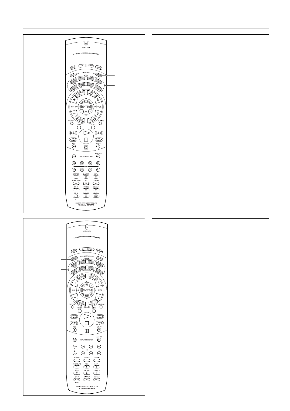 Using a macro function | Onkyo TX-DS575x User Manual | Page 38 / 44