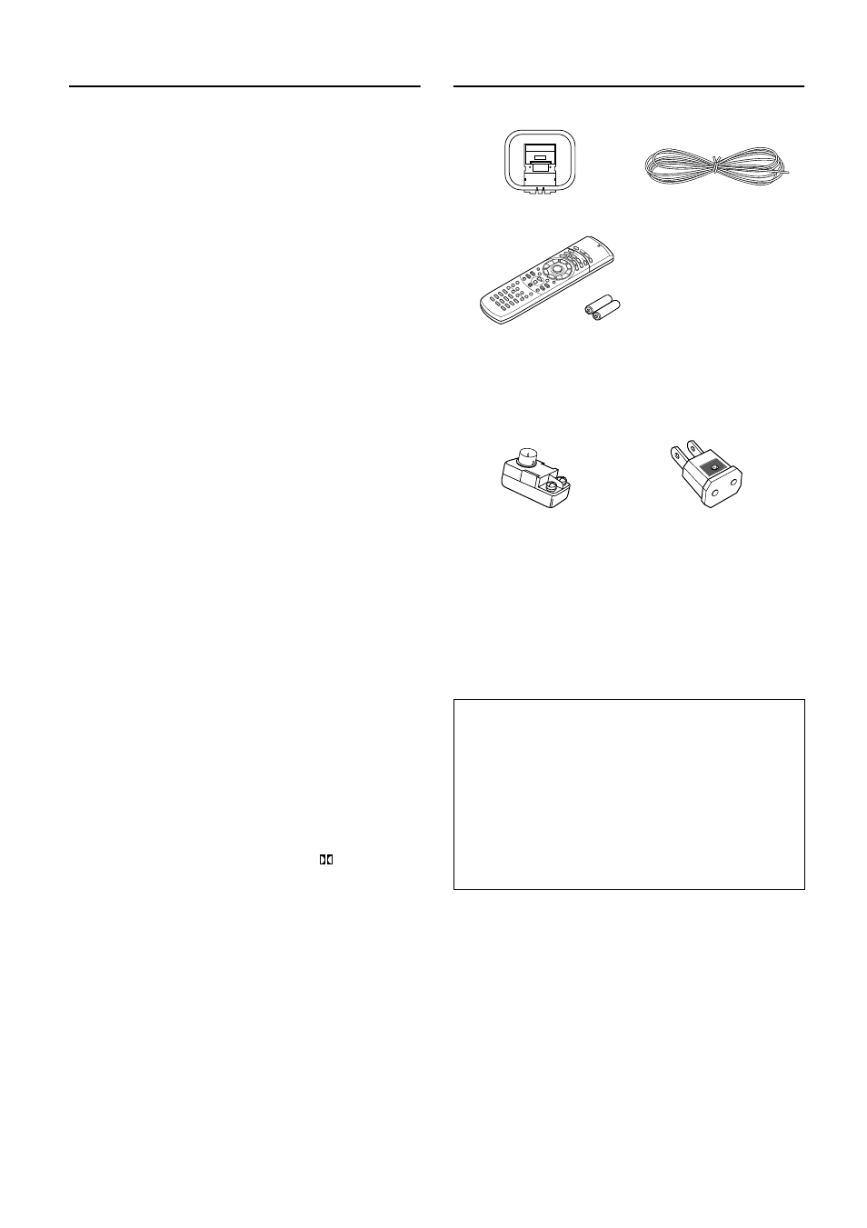 Features, Supplied accessories, Features supplied accessories | Onkyo TX-DS575x User Manual | Page 4 / 44